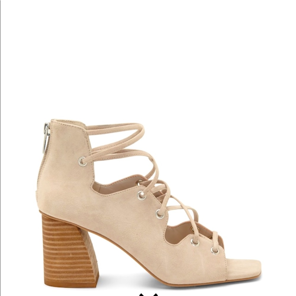 Vince Camuto Nahara Sandal Taupe Suède 9